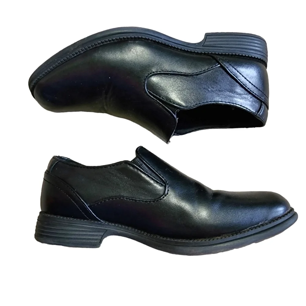 Perry Ellis Slip-on Dress Black Loafer - 13.5